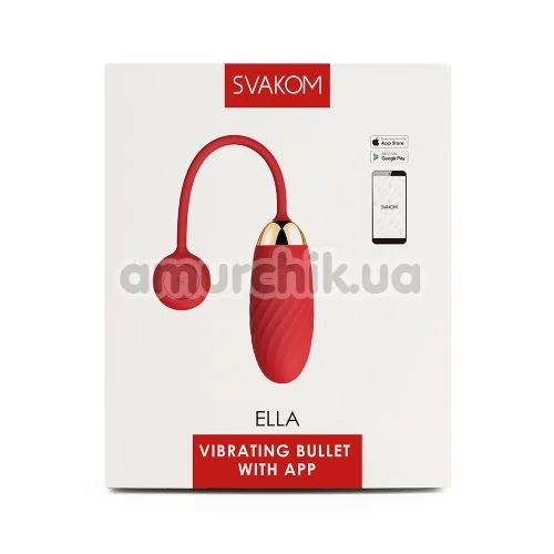 Віброяйце Svakom Ella, червоне