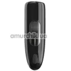 Мастурбатор с ротацией и толчками Erospace Galax, черный - Фото №1