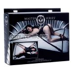 Фиксаторы для рук и ног Master Series Interlace, черные - Фото №1