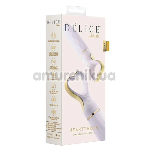 Вибратор Delice Heartthrob, сиреневый