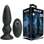 Анальная пробка с вибрацией MR Play Super Rower Powerful Vibrating Anal Plug, черная - Фото №11