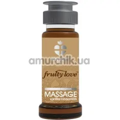 Массажный лосьон Fruity Love Massage с согревающим эффектом - ваниль-корица, 50 мл - Фото №1