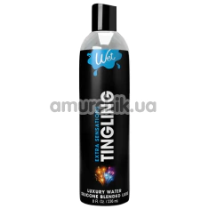 Лубрикант с охлаждающим и возбуждающим эффектом Wet Extra Sensations Tingling, 236 мл - Фото №1