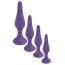 Анальна пробка Boss Series Silicone Purple Plug Extra Large, фіолетова - Фото №4