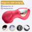 Кліторальний вібратор Sweet Play Panty Vibrator With Remote Control A1, червоний - Фото №10