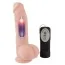 Вибратор с пульсацией Medical Silicone Vibrator, телесный - Фото №2