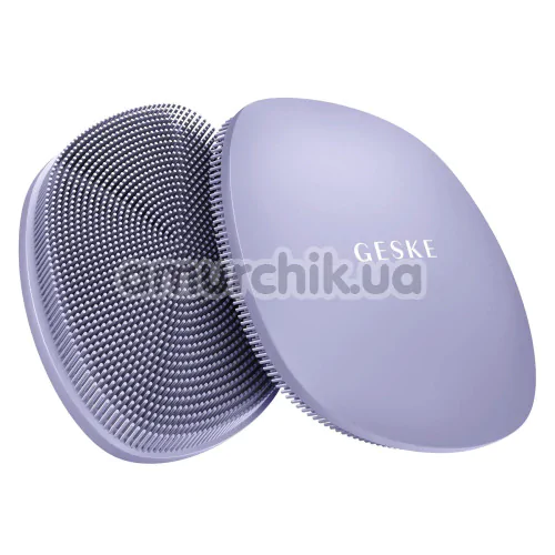 Щітка для обличчя Geske Facial Brush 4 in 1, бузкова - Фото №1