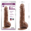 Фаллоимитатор Ballsy Super Cock Jeff Stryker 8.9, коричневый - Фото №6
