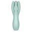 Клиторальный вибратор Satisfyer Threesome 3, бирюзовый - Фото №1