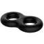 Ерекційне кільце Crazy Bull Super Soft Silicone Double II Cock Ring, чорне - Фото №3