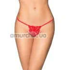 Трусики-стринги G-String 2481, красные - Фото №1