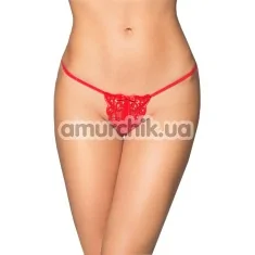 Трусики-стринги G-String 2481, красные - Фото №1