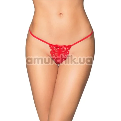 Трусики-стринги G-String 2481, красные - Фото №1