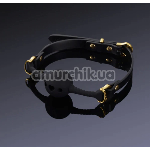 Кляп Upko Desire for Mouth Bondage Collection-Middle Heart-shaped Breathable Mouth Gag, черный