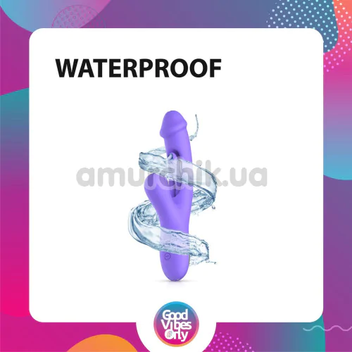 Вібратор Good Vibes Only Tess, фіолетовий