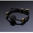 Кляп Upko Desire for Mouth Bondage Collection-Middle Heart-shaped Breathable Mouth Gag, черный - Фото №2