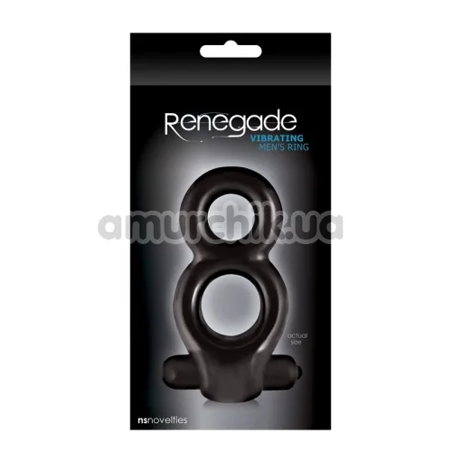 Виброкольцо Renegade Vibrating Men's Ring, черное