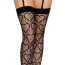 Панчохи Leg Avenue Heart Net Thigh Highs, чорні - Фото №5