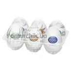 Набір з 6 мастурбаторов Tenga Egg Hard Boiled Package - Фото №1