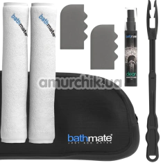 Набор для очистки и хранения Bathmate Cleaning Kit: сумка + полотенца + щетка с губками + антибактериальный спрей для очистки - Фото №1