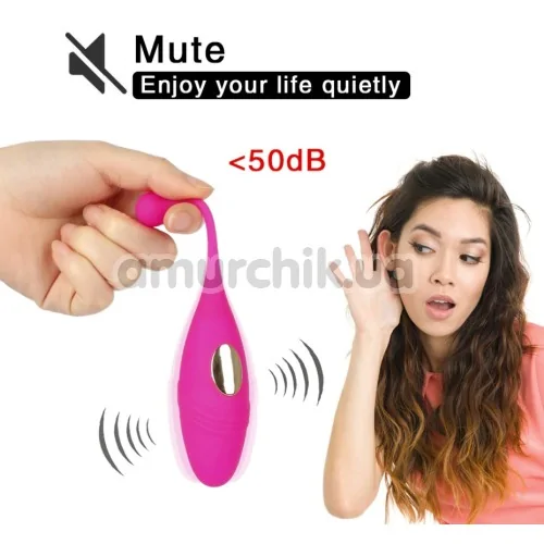 Виброяйцо Remote Control Vibrating Egg PL-APP886, розовое