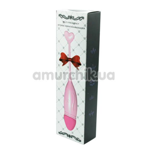 Виброяйцо Multi-Frequency Intense Vibration Massager PL-B129, черно-розовое
