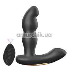Вібростимулятор простати з ротацією Men's Play Prostate Massager With Vibration & 360 Rotation B12, чорний - Фото №1
