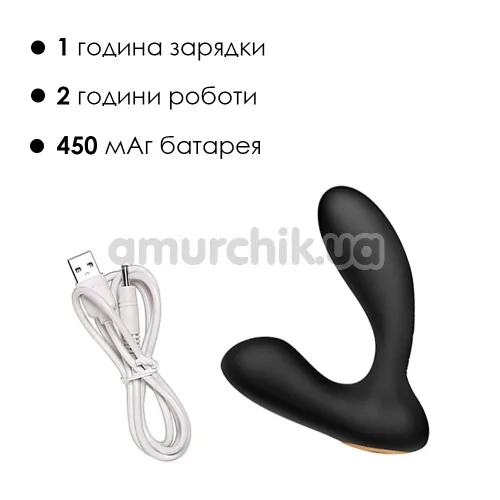 Вибростимулятор простаты Svakom Vicky, черный
