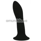 Фаллоимитатор Solid Love Premium Silicone Dildo 5, черный - Фото №1