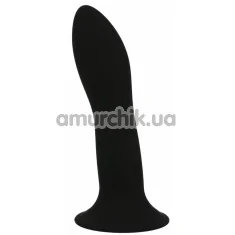 Фаллоимитатор Solid Love Premium Silicone Dildo 5, черный - Фото №1