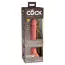 Фалоімітатор King Cock Elite 7 Dual Density Silicone Cock, тілесний - Фото №6