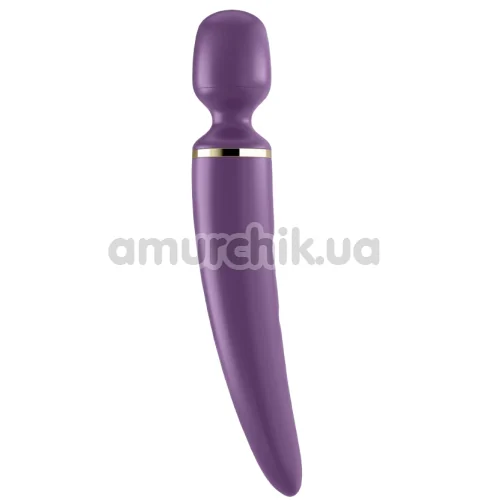 Універсальний вібромасажер Satisfyer Wand-er Woman, фіолетовий