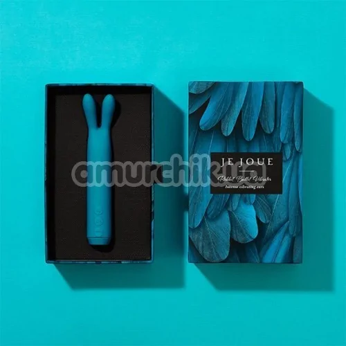 Клиторальный вибратор Je Joue Rabbit Bullet Vibrator, голубой