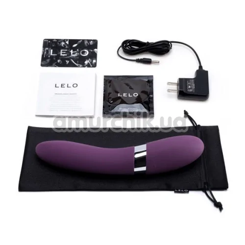 Вібратор Lelo Elise Plum (Лело Еліс Плам), темно-фіолетовий