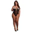 Боді Le Desir Amour Wireless Lace Bodysuit with Adjustable Sliders, чорне - Фото №3