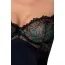 Комплект Passion Free Your Senses Floris Chemise чорний: пеньюар + трусики-стрінги - Фото №3