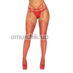 Пояс для чулок Leg Avenue Rhinestone Garterbelt, красный - Фото №1