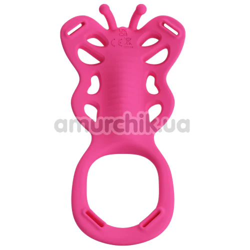 Вібратор-метелик Pretty Love Aethon, рожевий