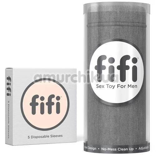 Мастурбатор Fifi, серый