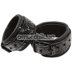 Фіксатори для рук Sinful Wrist Cuffs, чорні - Фото №1