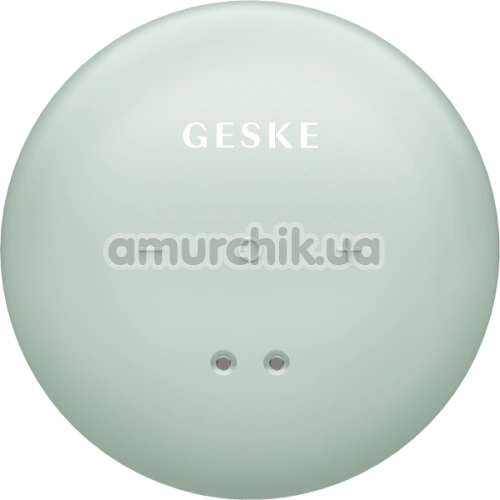 Ультразвуковой массажер для лица и тела Geske Sonic Cool & Warm Face and Body Massager 9 in 1, зеленый