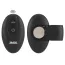 Вибростимулятор простаты с эрекционным кольцом Black Velvets Cock Ring With RC Butt Plug, черный - Фото №4