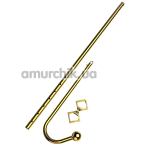 Анальний гак Lockink Golden Adjustable Anal Hook Set, золотий - Фото №1