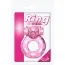 Виброкольцо Vibration ring Bear Pink, розовое - Фото №8