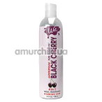 Масажно-оральний лубрикант з зігрівальним ефектом Wet Fun Flavors Warming Black Cherry - черешня, 118 мл - Фото №1