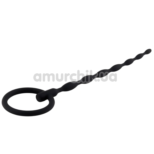 Уретральная вставка Penis Plug No. 01, черная