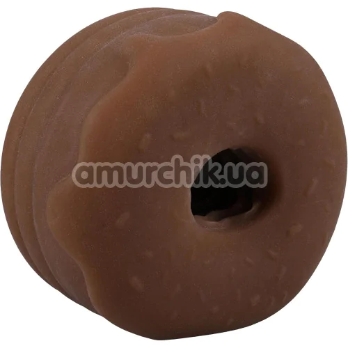 Набір для мінету Doc Johnson GoodHead Chocolate Donut Blowjob Set, 3 шт