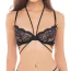 Комплект Dare Me 2PC Bra And Panty Set, черный: бюстгальтер + трусики-стринги - Фото №5