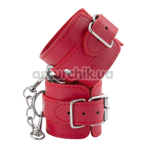 Фиксаторы для рук Crushious Bondage Love, красные