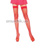 Панчохи Leg Avenue Joy Fishnet Thigh High Stockings, червоні - Фото №1